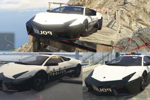 japanese police-Lamborghini Reventon 警視庁 パトカー